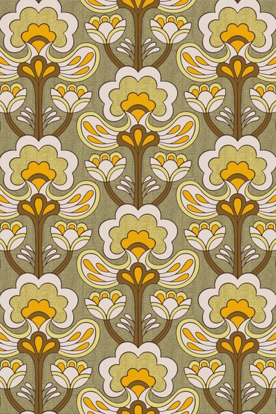 Leuk bloemenpatroon door Alexandra Weise