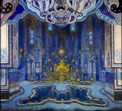 Ontwerp voor het decor van 