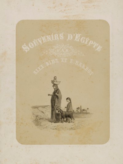 Herinneringen aan Egypte door Alexandre Bida