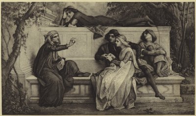 Een Florentijnse dichter door Alexandre Cabanel