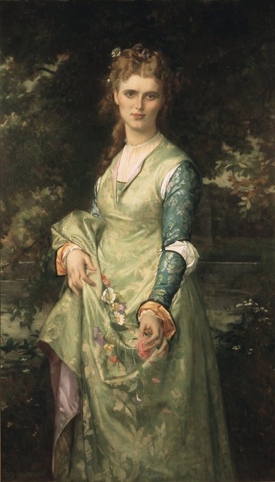 Christina Nilsson als Ophelia door Alexandre Cabanel