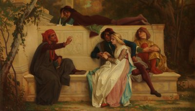 Florentijnse dichter, 1861 door Alexandre Cabanel
