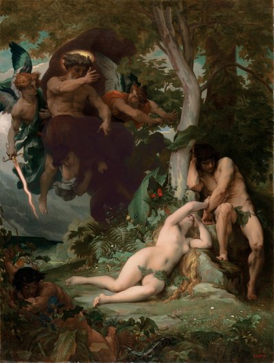 Verloren paradijs door Alexandre Cabanel