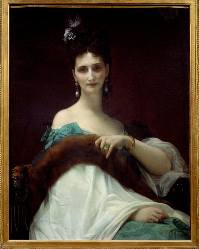 Portret van de Gravin van Keller (Markiezin van Saint Yves d