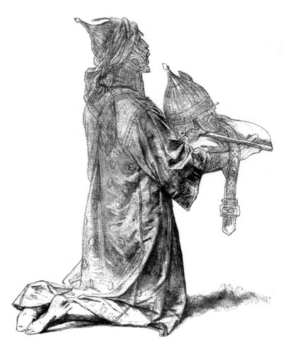 Studie voor een Saraceen, voor De gevangenschap van St. Louis, ca. 1880-1882 door Alexandre Cabanel