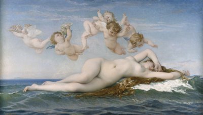 De Geboorte van Venus door Alexandre Cabanel