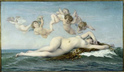 De geboorte van Venus door Alexandre Cabanel
