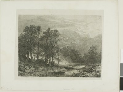 Alpenlandschap door Alexandre Calame