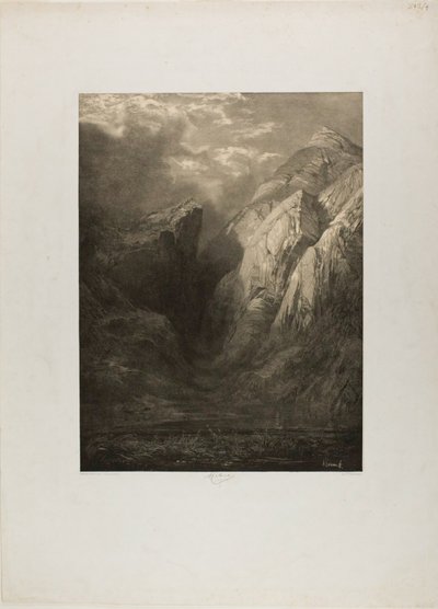 De Alpen, uit Verschillende Landschapssites door Alexandre Calame