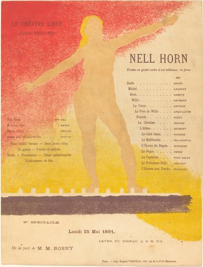 Nell Horn door Alexandre Charpentier