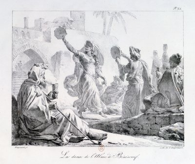 Arabische dansers uit de serie 