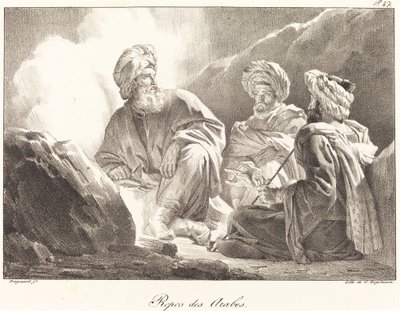 Rust van de Arabieren door Alexandre Evariste Fragonard
