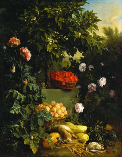 Zomer door Alexandre Francois Desportes