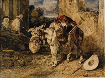 Ezel door Alexandre Gabriel Decamps