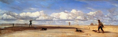Eendenjagers, 1843 door Alexandre Gabriel Decamps