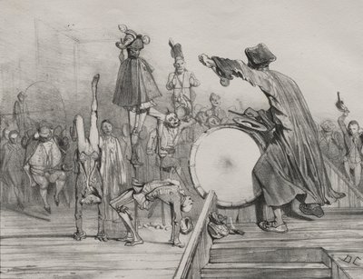 Grote Tuimelaar! door Alexandre Gabriel Decamps