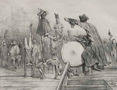 Grote Tumbler!, 1830-1831 door Alexandre Gabriel Decamps