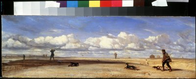 Eendenjagers door Alexandre Gabriel Decamps