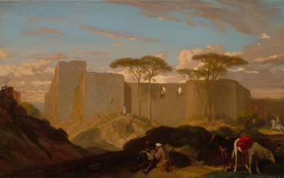 De barmhartige Samaritaan, ca. 1842 door Alexandre Gabriel Decamps