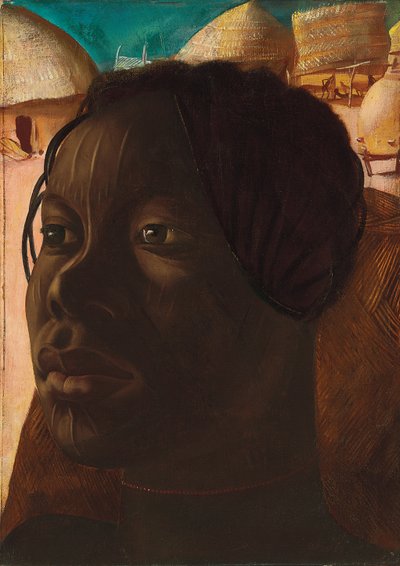 Aoua, Banda Vrouw, ca. 1925 door Alexandre Iacovleff