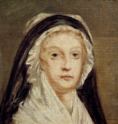 Marie Antoinette in de Conciergerie door Alexandre Kucharski