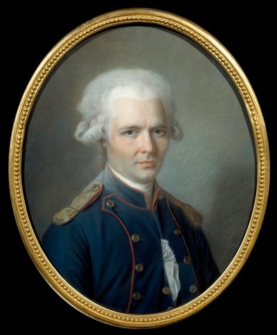 Portret van de Franse schrijver Pierre Choderlos de Laclos (1741-1803) door Alexandre Kucharski