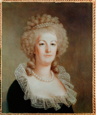 Koningin Marie-Antoinette (schilderij) door Alexandre Kucharski