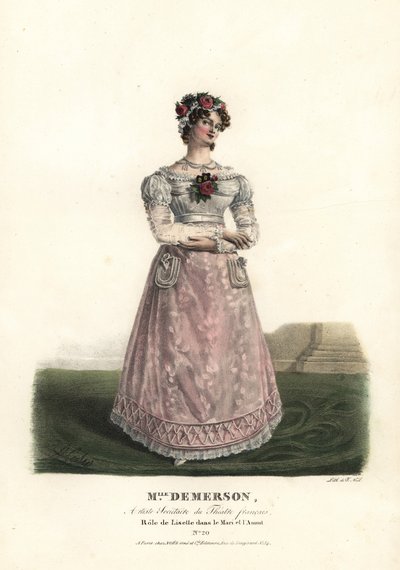 Miss Anne Demerson als Liselle in Le Mari et l