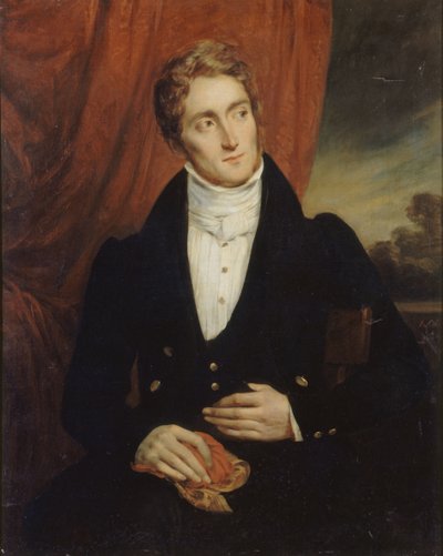 Portret van Jean-Georges Farcy 1800-1830, 1829 door Alexandre Marie Colin