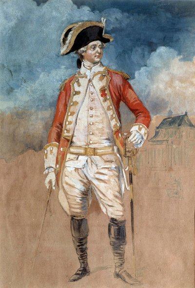 Portret van Louis Stanislas Xavier de France, Graaf van Provence (toekomstige Koning Louis XVIII) (1755-1824) door Alexandre Moitte