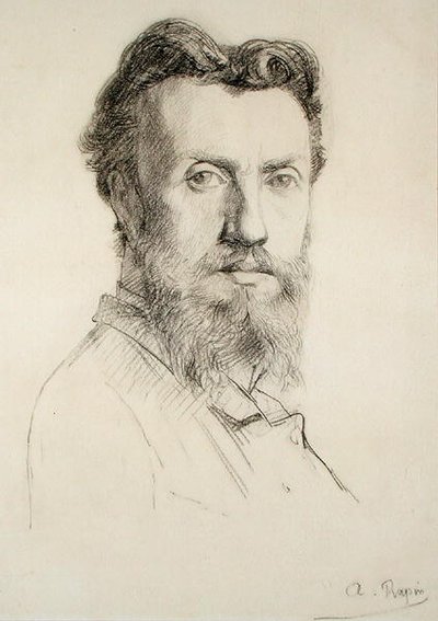 Zelfportret door Alexandre Rapin