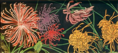 Chrysanten door Alexandre de Riquer i Inglada