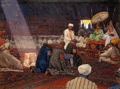 Bij de Gouden Horde, 1907 door Alexei Fedotovich Maximov