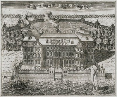 Het herenhuis van prins Alexander Menshikov door Alexei Ivanovich Rostovtsev