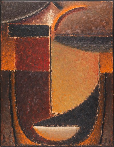 Abstract hoofd: Oriënt, 1932 door Alexei Javlensky von