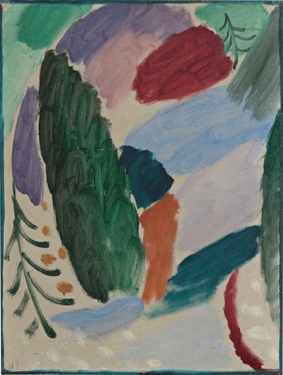 Koude Dag door Alexej von Jawlensky