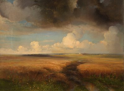 Roggeveld, 1881 door Alexei Kondratyevich Savrasov