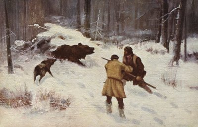 Bij het Berenhol door Alexei Steipanovitch Stepanov