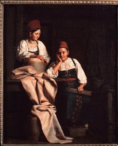 De wevers door Alexei Vasilievich Tyranov
