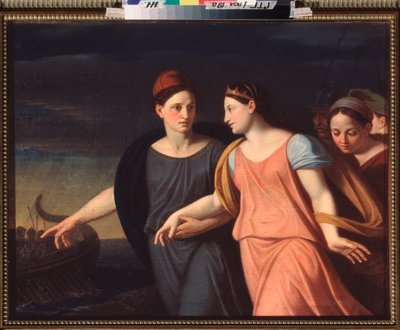 Parijs Ontvoert Helena door Alexei Yegorovich Yegorov