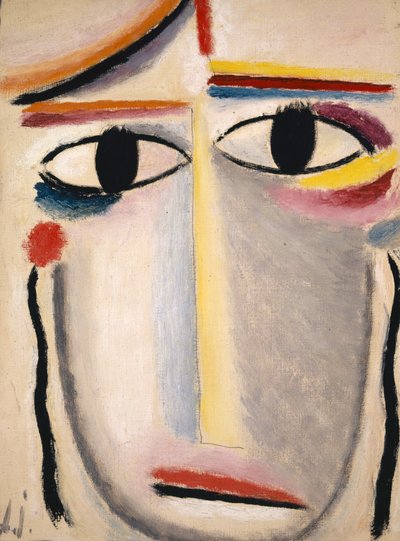 Vrouwelijk Hoofd door Alexej von Jawlensky
