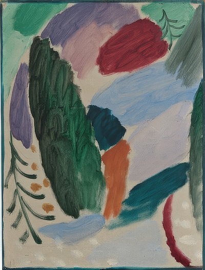 Frostige dag door Alexej von Jawlensky