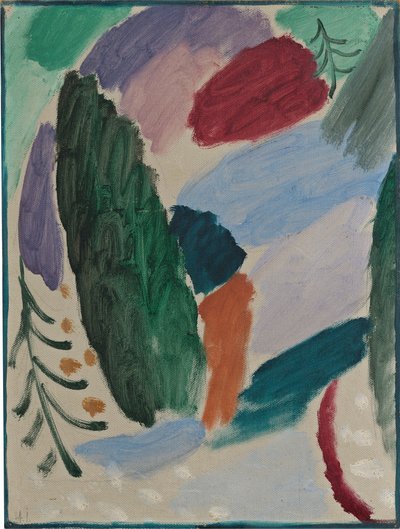 Koude dag door Alexej von Jawlensky