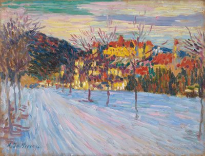 Füssen door Alexej von Jawlensky