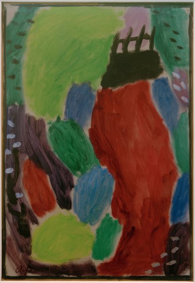 Grote variatie: Grote weg – Avond door Alexej von Jawlensky