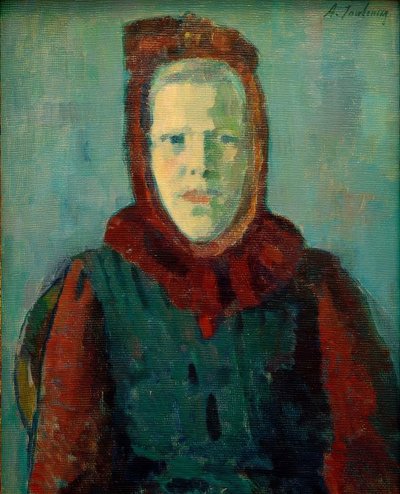 Meisje met Kap door Alexej von Jawlensky
