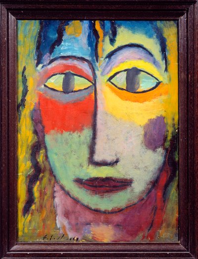 Medusa door Alexej von Jawlensky