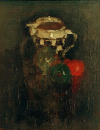 Melkkruik met appels door Alexej von Jawlensky