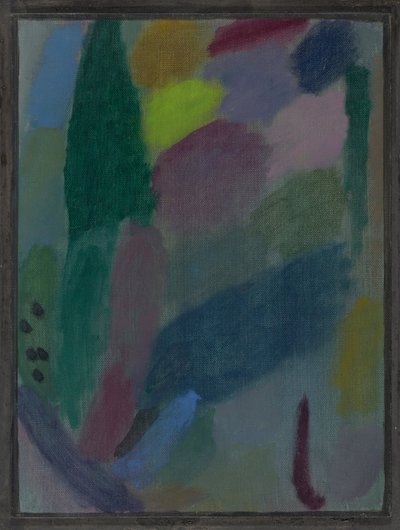 Nacht in St. Prex door Alexej von Jawlensky