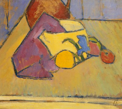 De gele pan, ca. 1909 door Alexej von Jawlensky